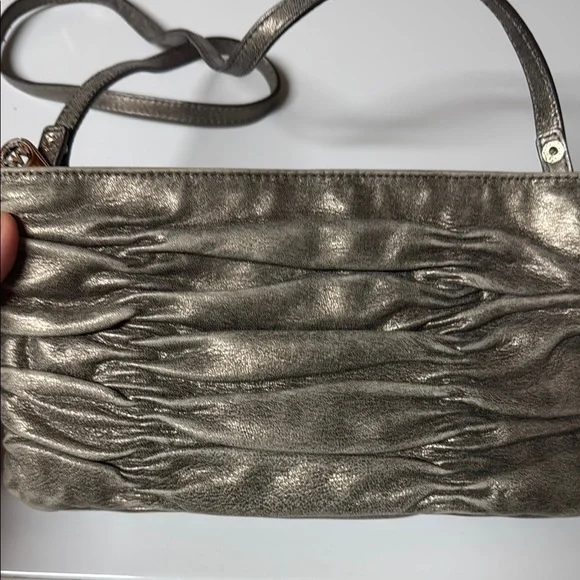 Michael Kors Methalic Clutch Bag - Picture 4 of 11